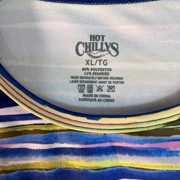 HOT CHILLYS GIRLS YOUTH ACTIVE WEAR LONG SLEEVE LAYERING TOP XL - Picture 5 of 6